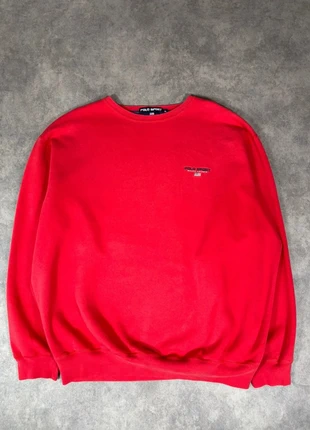 Pull Col Rond Ras de Cou | Polo Ralph Lauren Rouge Logo Brodé Vinatge | Taille XL, marke: Ralph Lauren, zustand: Sehr gut, größe: XL, 53,90 €, 57,30 € inklusive Vinted-Käuferschutz