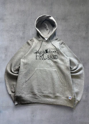 Hoodie / Pull à capuche Russel Athletic USA vintage gris – Taille S Oversize (Unisexe), marca: Russel Athletic, estado: Muito bom, tamanho: S, €22.00, €23.80 inclui Proteção do Comprador Pro
