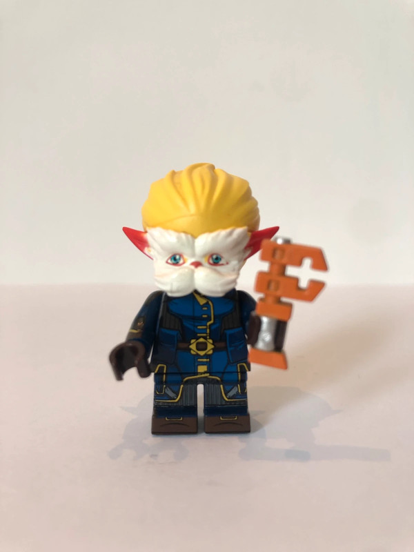 Figurine type lego Hemerdinger. League of légends