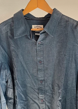 Chemise marine à motifs Lee Cooper, marca: Lee Cooper, estado: Bom, tamanho: XXL, €5.00, €5.95 inclui Proteção do Comprador Pro