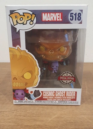 Cosmic Ghost rider funko pop, merk: Funko Pop, staat: Nieuw zonder prijskaartje, maat: Universeel, € 29,00, € 31,15 inclusief Kopersbescherming