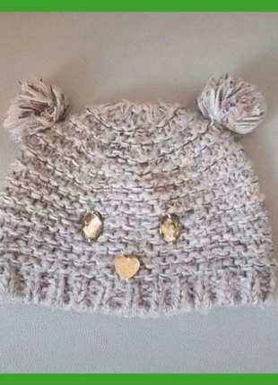 Berretto bambina taglia 6-9 anni con orecchie e strass, marque: moonsoon, état: Très bon état, taille: 5-8 ans, 54 cm , 5,00 €, 5,95 € Protection acheteurs incluse