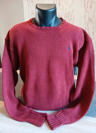Pull ras de cou polo Ralph Lauren couleur rouge cavalier bleu Taille L Très bon état, marque: Ralph Lauren, état: Très bon état, taille: L, 35,00 €, 37,45 € Protection acheteurs (Pro) incluse