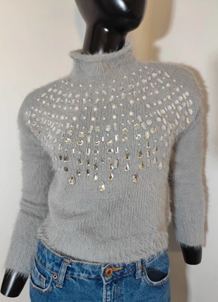 Pull Tally Weijl perlé taille M/L, marque: Tally Weijl, état: Très bon état, taille: M / 38 / 10, 8,00 €, 9,10 € Protection acheteurs incluse