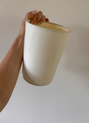 Grote crème lampenkap, merk: onbekend, staat: Goed, € 3,95, € 4,85 inclusief Kopersbescherming