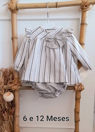 Vestido com tapa fralda, marca: dBb, estado: Novo com etiquetas, tamanho: 6-9 meses / 68 cm, €20.00, €21.70 inclui Proteção do Comprador