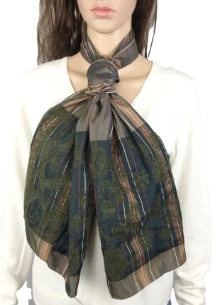 Foulard marron tissus soyeux et satiné femme, merk: sans marque, staat: Heel goed, € 6,00, € 7,00 inclusief Kopersbescherming Pro