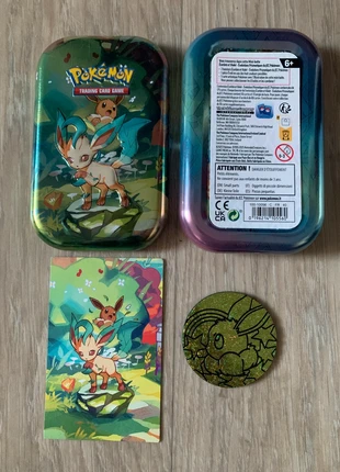 Pokémon TCG – Mini Tin Phyllali (avec jeton & carte illustrée), marke: Pokémon, zustand: Sehr gut, 4,99 €, 5,94 € inklusive Vinted-Käuferschutz