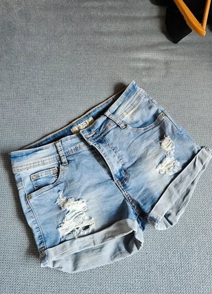 Denim Hotpants, marke: DND Jeans, zustand: Sehr gut, größe: XS / 34 / 6, 3,00 €, 3,35 € inklusive Vinted-Käuferschutz