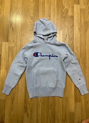 Champion Original Blue Hoodie S | Casual Retro Outfit, marca: Champion, estado: Muito bom, tamanho: S, €10.00, €11.20 inclui Proteção do Comprador