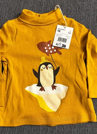 T shirt col roulé DPAM, brand: Du Pareil au Même, condizioni: Nuovo con cartellino, taglia: 9-12 mesi / 74 cm, €2.00, €2.80 include la Protezione acquisti