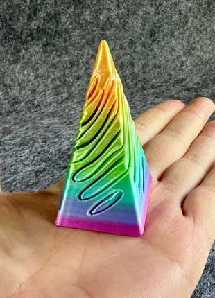Rainbow spiral fidget toy 3D printed, condition: New without tags, size: 8 years / 128 cm, £2.00, £2.46 includes Buyer Protection