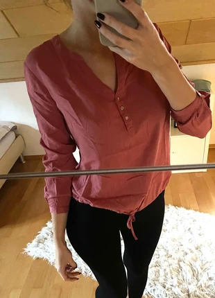 Bluse lachsfarben mit Bündchen, brand: Greenpoint, condizioni: Ottime, taglia: S / IT 40 / EU 36, €5.00, €5.95 include la Protezione acquisti