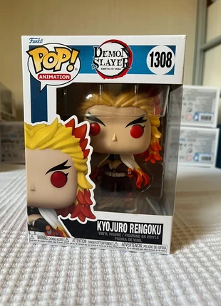 Funko Pop Demon Slayer - Kyojuro Rengoku 1308, brand: Funko Pop, condizioni: Nuovo senza cartellino, taglia: Prematuri, fino a 44 cm, €14.00, €15.40 include la Protezione acquisti