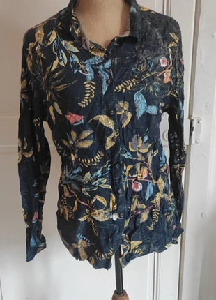 Terre de Marins Shirt – Psychedelic Jungle Vibes – Size 48, marque: Terre de Marins, état: Très bon état, taille: M, 8,00 €, 9,10 € Protection acheteurs incluse