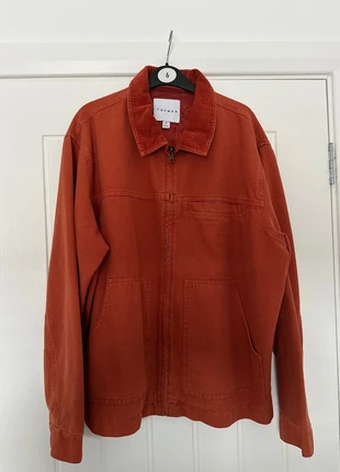 Topman Orange Jacket, brand: Topman, condition: Very good, size: M, £15.00, £16.45 includes Buyer Protection