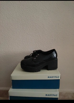 Zapatos de tacón negros de Marypaz, marca: Marypaz, estado: Bom, tamanho: 38, €7.50, €8.58 inclui Proteção do Comprador