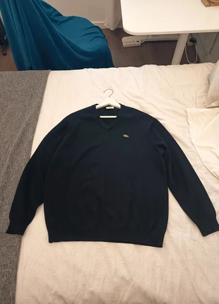 Suéter Lacoste em lã premium – Preto Clássico🔥, marca: Lacoste, estado: Nuevo sin etiquetas, tamaño: L, 36,00 €, 38,50 € Protección al comprador incluida