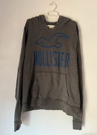Vintage Hollister Grey Hoodie Men’s M Logo Embroidery Californian Style, merk: Hollister, staat: Heel goed, maat: M, € 10,00, € 11,20 inclusief Kopersbescherming