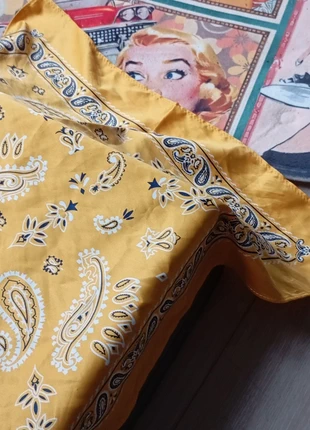 Bandana jaune 💛 satiné, marke: Rockabilly Billy, zustand: Neu, 11,50 €, 12,78 € inklusive Vinted-Käuferschutz