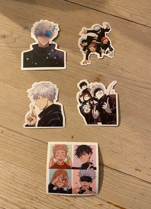 Jujutsu Kaisen stickers, merk: Jujutsu Kaisen, staat: Nieuw zonder prijskaartje, maat: Universeel, € 1,00, € 1,75 inclusief Kopersbescherming
