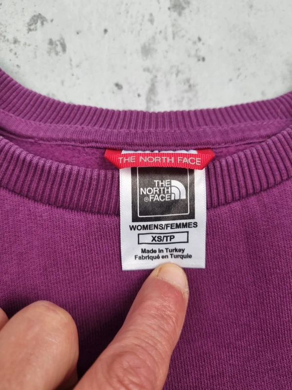 Sweat The North Face violet – Taille XS Femme (mesures en photos) - photo numéro 5