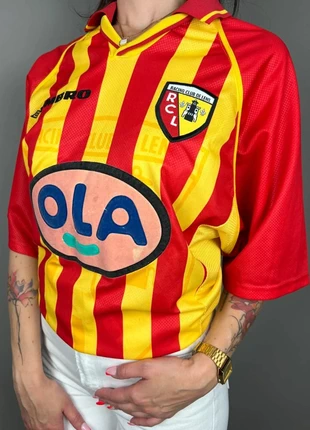 Maillot Umbro domicile RC Lens 1998/1999 XL M863, marque: Umbro, état: Très bon état, taille: XL, 63,00 €, 66,85 € Protection acheteurs (Pro) incluse
