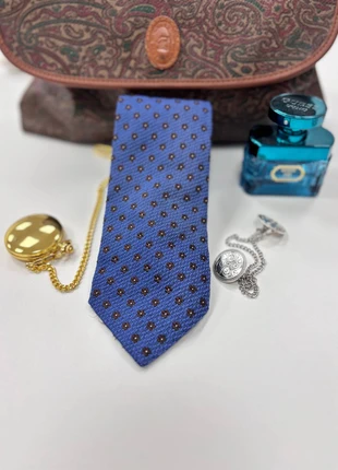 Cravatta splendido motivo con fiori Boggi Milano, merk: BOGGI MILANO, staat: Heel goed, € 25,00, € 26,95 inclusief Kopersbescherming Pro
