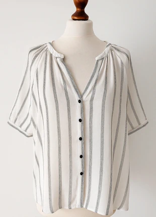 Blouse élégante Caroll rayée - Taille 40, marque: Caroll, état: Très bon état, taille: L / 40 / 12, 25,00 €, 26,95 € Protection acheteurs incluse