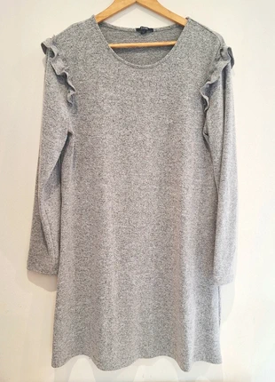Jolie robe pull confortable couleur gris chiné taille 42/44, merk: Kiabi, staat: Heel goed, maat: XL / 42 / 14, € 14,00, € 15,40 inclusief Kopersbescherming