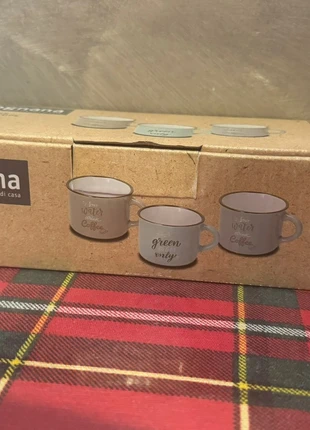 Set da 3 di tazzine, merk: Tognana, staat: Nieuw zonder prijskaartje, € 5,00, € 5,95 inclusief Kopersbescherming