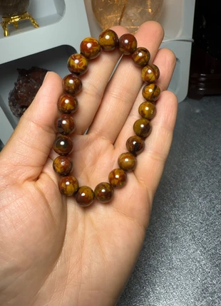 pietersite armband (Rood en geel), brand: crystalpoint 777, condizioni: Ottime, €20.00, €21.70 include la Protezione acquisti Pro