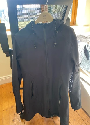Ilse Jacobsen waterproof functional soft shell raincoat, brand: Ilse Jacobsen, condition: Very good, size: XS / 34 / 6, €100.00, €105.70 includes Buyer Protection