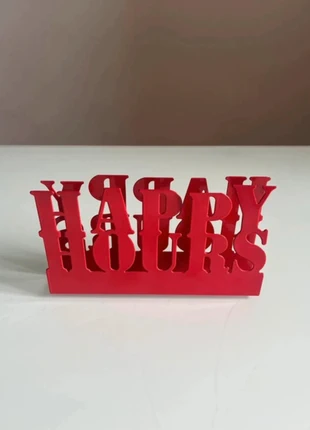 Porte-Serviettes Happy Hours Rouge, staat: Heel goed, € 2,00, € 2,80 inclusief Kopersbescherming