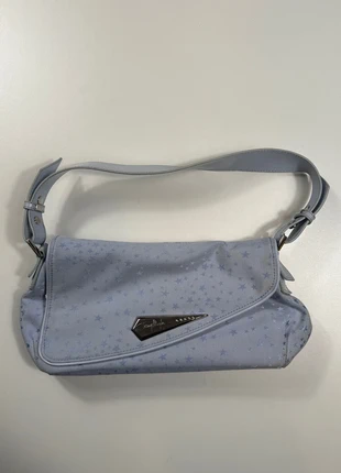 Petit sac à main en coton Thierry mugler bleu, marca: Thierry Mugler, estado: Muy bueno, 30,00 €, 32,20 € Protección al comprador incluida
