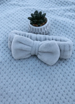 🌟 Bandeau de soin gris avec nœud 🌟, merk: Sephora, staat: Nieuw met prijskaartje, € 4,90, € 5,85 inclusief Kopersbescherming