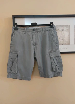 Shorts cargo regular fit, grigi, taglia IT 48, taglia M, Oviesse, marca: Vintage Dressing, estado: Bom, tamanho: M, €14.00, €15.40 inclui Proteção do Comprador