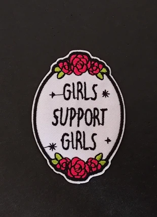 Ecusson Patch Girls support girls, condition: Very good, €5.00, €5.95 includes Buyer Protection Pro