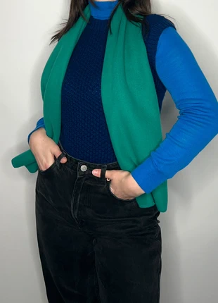 Y2K 2000s green fleece indie streetwear kid core arthoe grunge colorful scarf, merk: Vintage, staat: Heel goed, € 7,50, € 8,58 inclusief Kopersbescherming Pro