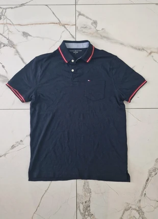 Polo fin Tommy hilfiger marine Taille M - m10, marque: Tommy Hilfiger, état: Bon état, taille: M, 8,00 €, 9,10 € Protection acheteurs (Pro) incluse