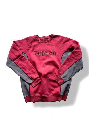 Sweat Kappa Vintage | Taille L | Rouge & Gris, marque: Kappa, état: Très bon état, taille: L, 20,00 €, 21,70 € Protection acheteurs incluse