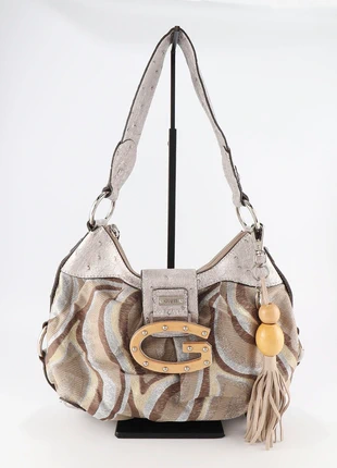 Rare Guess Cowboy Shoulder Bag | Y2K Western Logo Bag | Sac Porté Épaule, merk: GUESS, staat: Heel goed, € 109,99, € 116,19 inclusief Kopersbescherming Pro