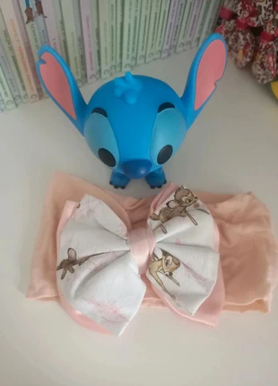 🎀 Bandeau bébé – blanc & rose, thème Bambi, marca: Fait Main, estado: Muito bom, €3.80, €4.69 inclui Proteção do Comprador