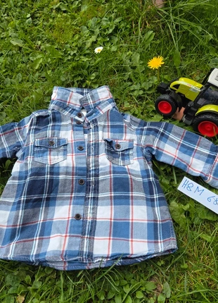 Hemd, 68, Flanellhemd, knaben, buben, marke: H&M, zustand: Gut, größe: 6-9 Monate / 68, 1,50 €, 2,28 € inklusive Vinted-Käuferschutz