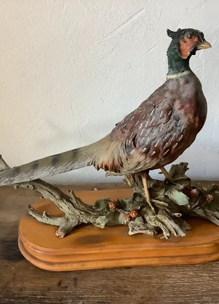 Sculpture figurine faisan vintage, marca: Vintage Boutique, estado: Bom, €49.00, €52.15 inclui Proteção do Comprador Pro