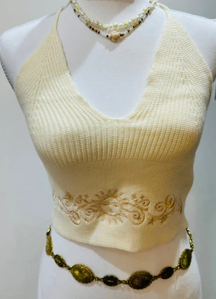 Cute summer vintage YK2 crop top, brand: no brand, condition: New without tags, size: M / UK 12-14, £12.00, £13.30 includes Buyer Protection