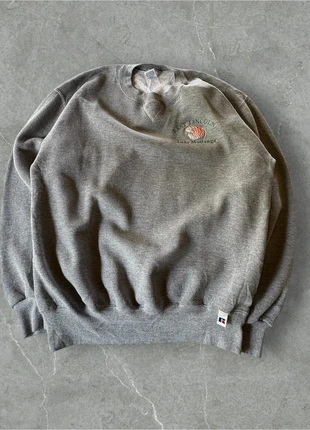 Sweat Crewneck Russel Athletic USA vintage gris taille M oversize, brand: Russel Athletic, condition: Very good, size: M, €29.00, €31.15 includes Buyer Protection Pro