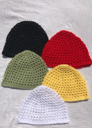 Casquette au crochet effet ajouré multicolore, brand: byoceya, condition: New with tags, size: One size, €12.99, €14.34 includes Buyer Protection