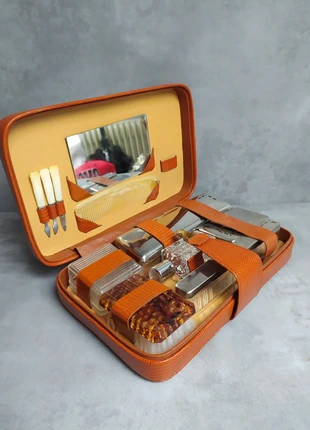 Vanity case malette trousse de toilettage vintage travel grooming kit, marque: Vintage Dressing, état: Bon état, 13,99 €, 15,39 € Protection acheteurs (Pro) incluse
