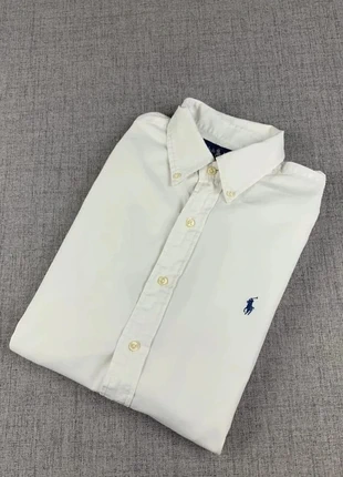 Chemise Ralph Lauren unie / blanc / taille 15 1/2 / RAL-044, marke: Ralph Lauren, zustand: Sehr gut, größe: M, 49,70 €, 52,89 € beinhaltet Vinted-Käuferschutz Pro
